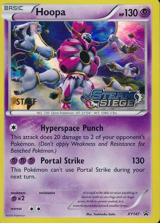 Hoopa (XY147) (Staff) [XY: Black Star Promos] | Exor Games Bridgewater