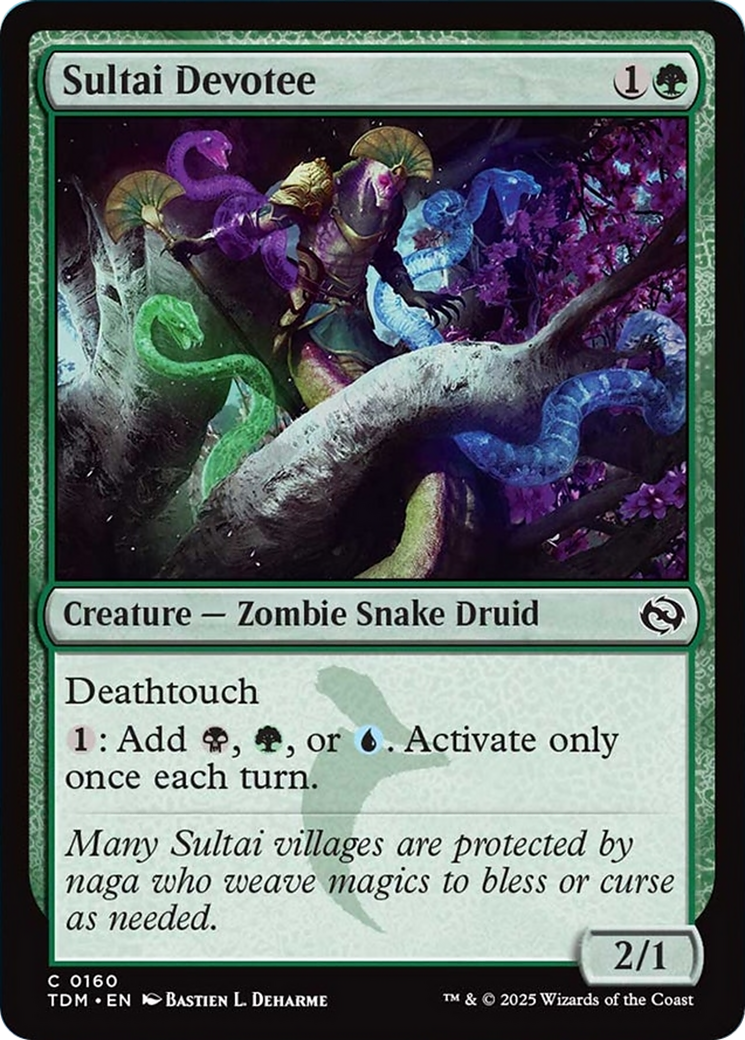 Sultai Devotee [Tarkir: Dragonstorm] | Exor Games Bridgewater