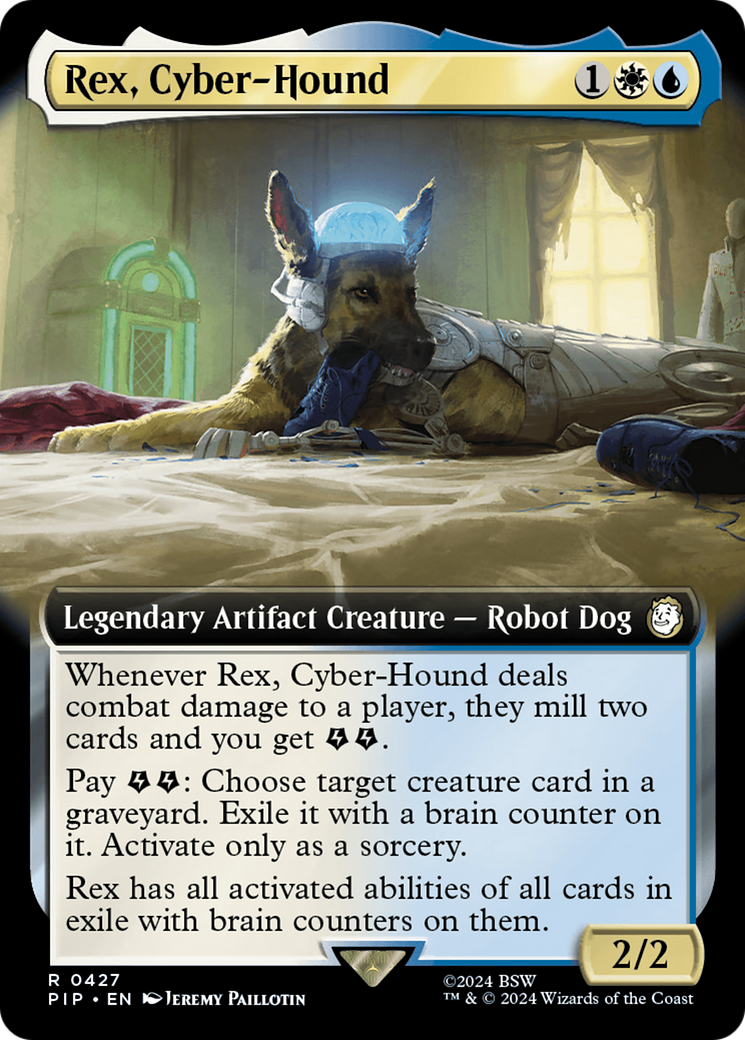 Rex, Cyber-Hound (Extended Art) [Fallout] | Exor Games Bridgewater