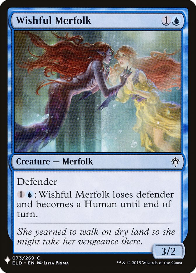 Wishful Merfolk [Mystery Booster] | Exor Games Bridgewater