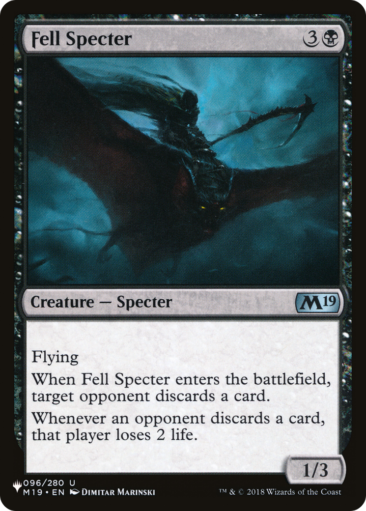 Fell Specter [The List Reprints] | Exor Games Bridgewater