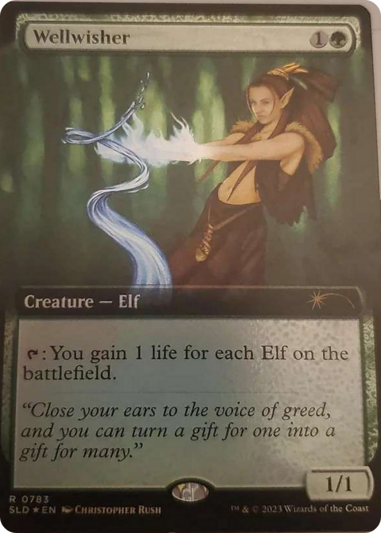 Wellwisher (Extended Art) [Secret Lair Drop Series] | Exor Games Bridgewater