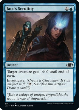 Jace's Scrutiny [Jumpstart 2022] | Exor Games Bridgewater