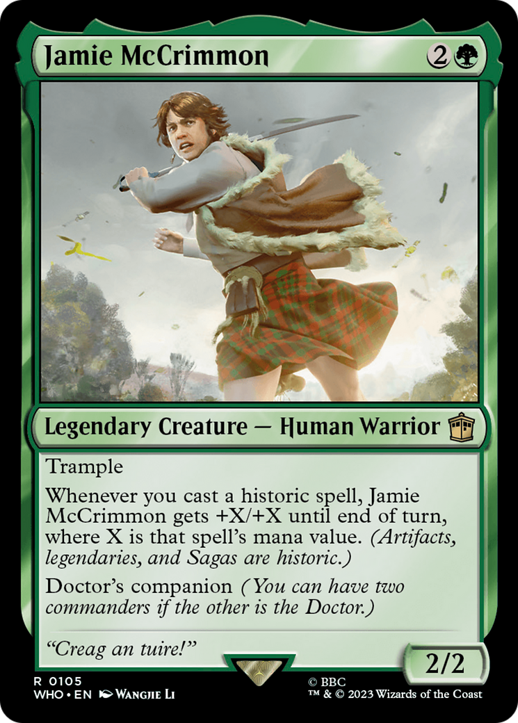 Jamie McCrimmon [Doctor Who] | Exor Games Bridgewater