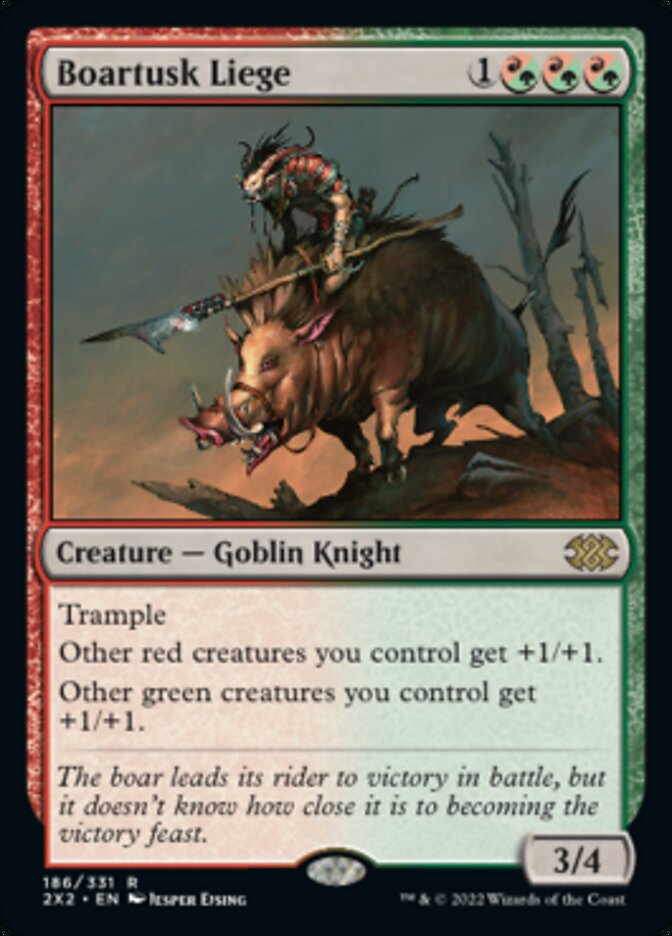 Boartusk Liege [Double Masters 2022] | Exor Games Bridgewater