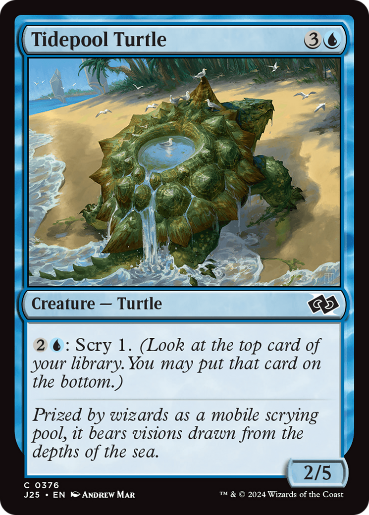 Tidepool Turtle [Foundations Jumpstart] | Exor Games Bridgewater