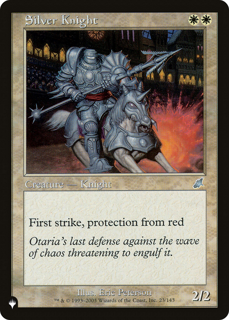 Silver Knight [The List] | Exor Games Bridgewater