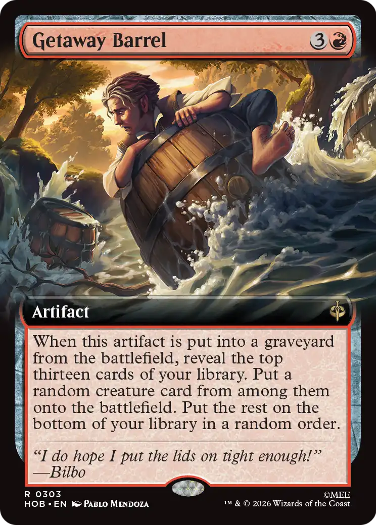 Getaway Barrel (Extended Art) [The Hobbit] | Exor Games Bridgewater