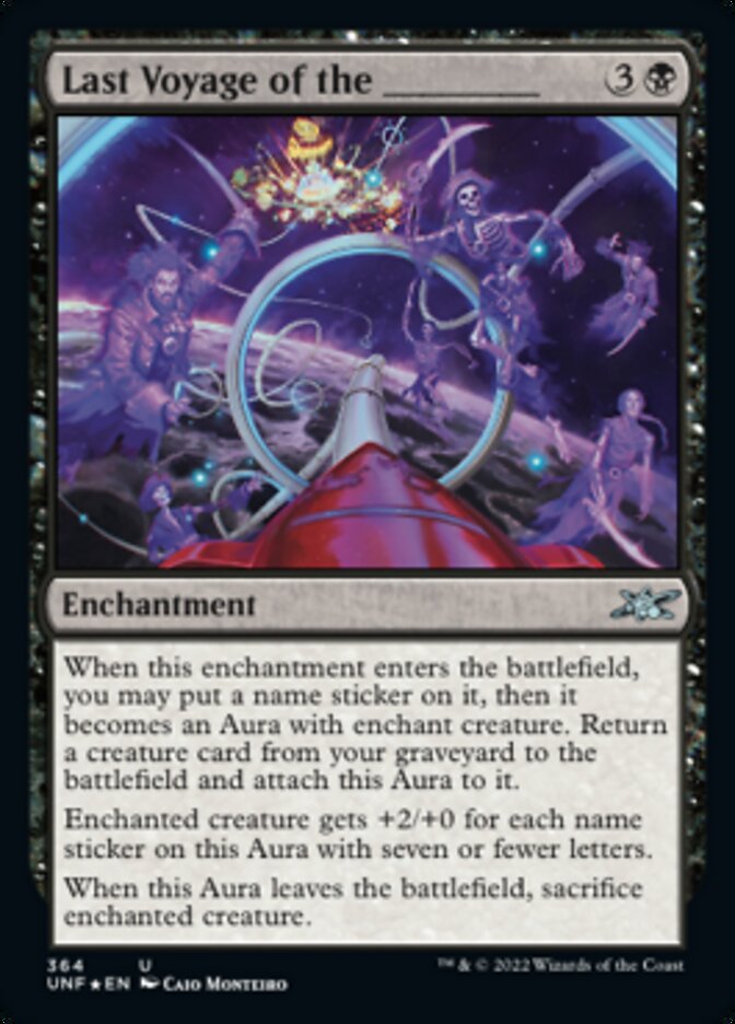 Last Voyage of the _____ (Galaxy Foil) [Unfinity] | Exor Games Bridgewater