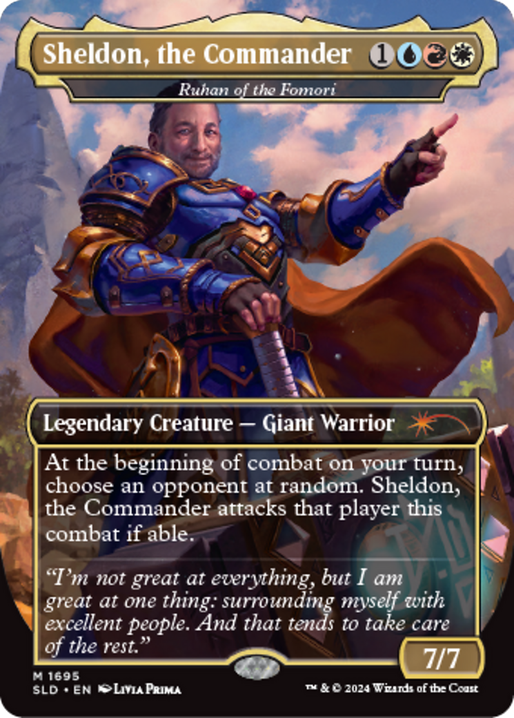 Ruhan of the Fomori - Sheldon, the Commander [Secret Lair: Sheldon's Spellbook] | Exor Games Bridgewater