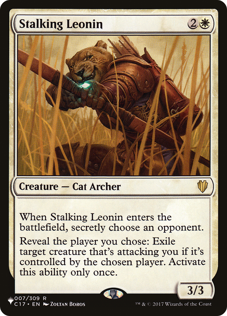 Stalking Leonin [The List] | Exor Games Bridgewater