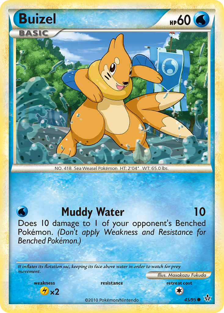 Buizel (45/95) [HeartGold & SoulSilver: Unleashed] | Exor Games Bridgewater