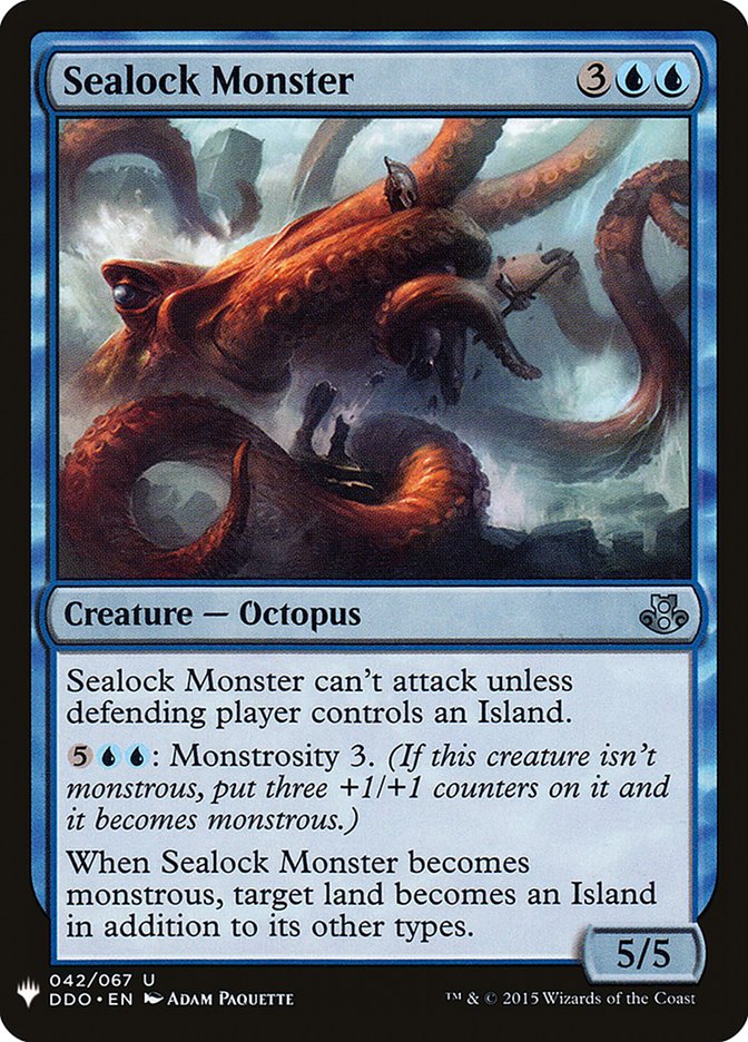 Sealock Monster [Mystery Booster] | Exor Games Bridgewater