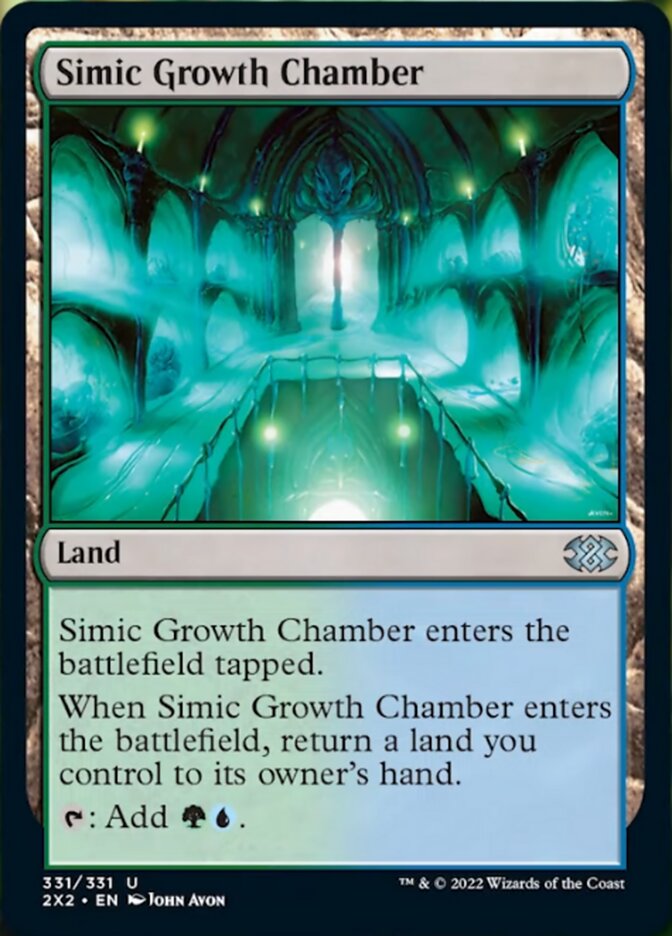 Simic Growth Chamber [Double Masters 2022] | Exor Games Bridgewater