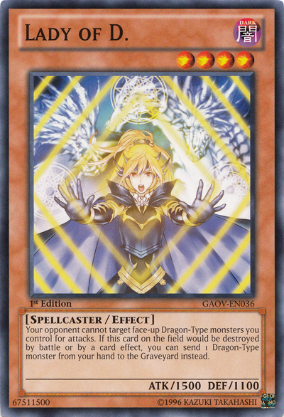 Lady of D. [GAOV-EN036] Common | Exor Games Bridgewater