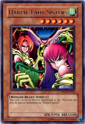 Harpie Lady Sisters [RP01-EN026] Rare | Exor Games Bridgewater