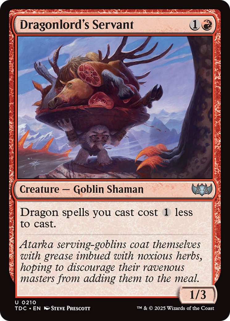 Dragonlord's Servant [Tarkir: Dragonstorm Commander] | Exor Games Bridgewater