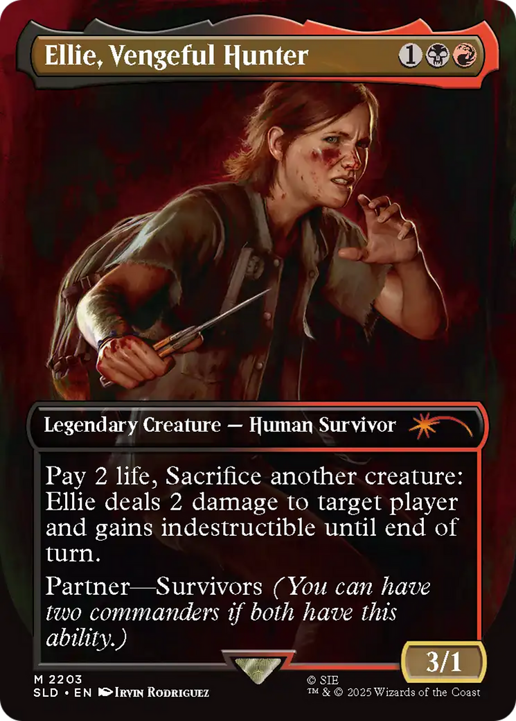Ellie, Vengeful Hunter [Secret Lair Drop Series] | Exor Games Bridgewater