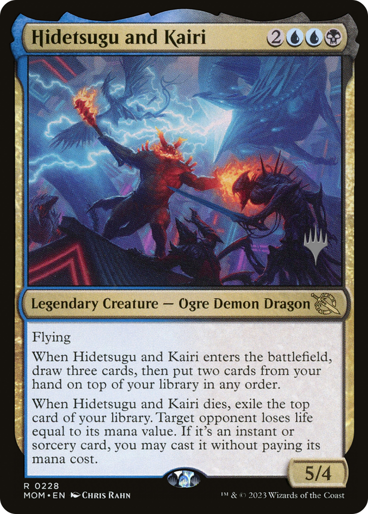 Hidetsugu and Kairi (Promo Pack) [March of the Machine Promos] | Exor Games Bridgewater