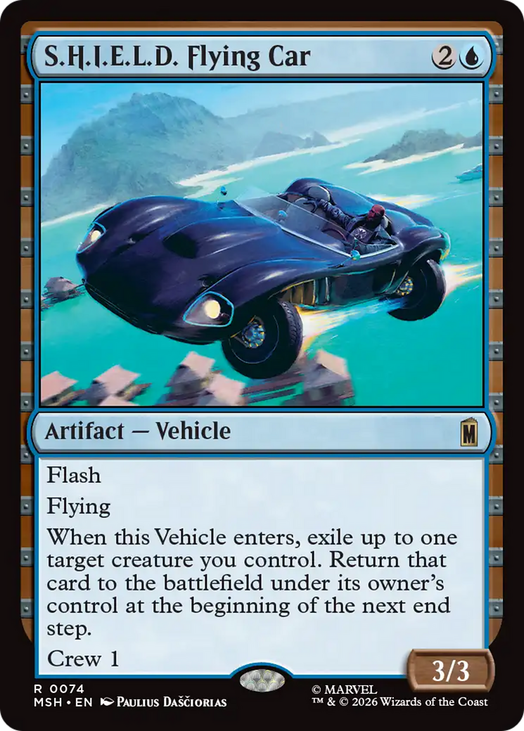 S.H.I.E.L.D. Flying Car [Marvel Super Heroes] | Exor Games Bridgewater