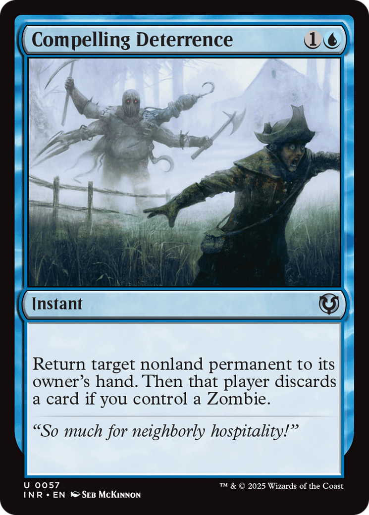 Compelling Deterrence [Innistrad Remastered] | Exor Games Bridgewater