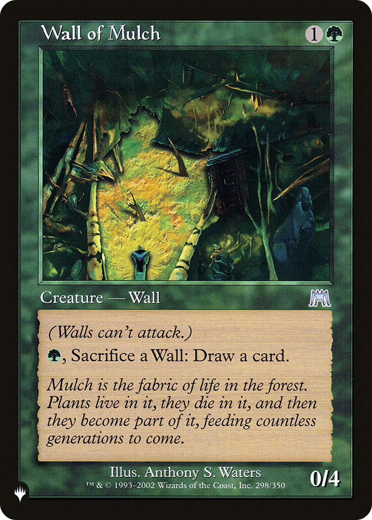 Wall of Mulch [The List Reprints] | Exor Games Bridgewater