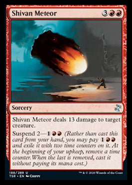 Shivan Meteor [Time Spiral Remastered] | Exor Games Bridgewater