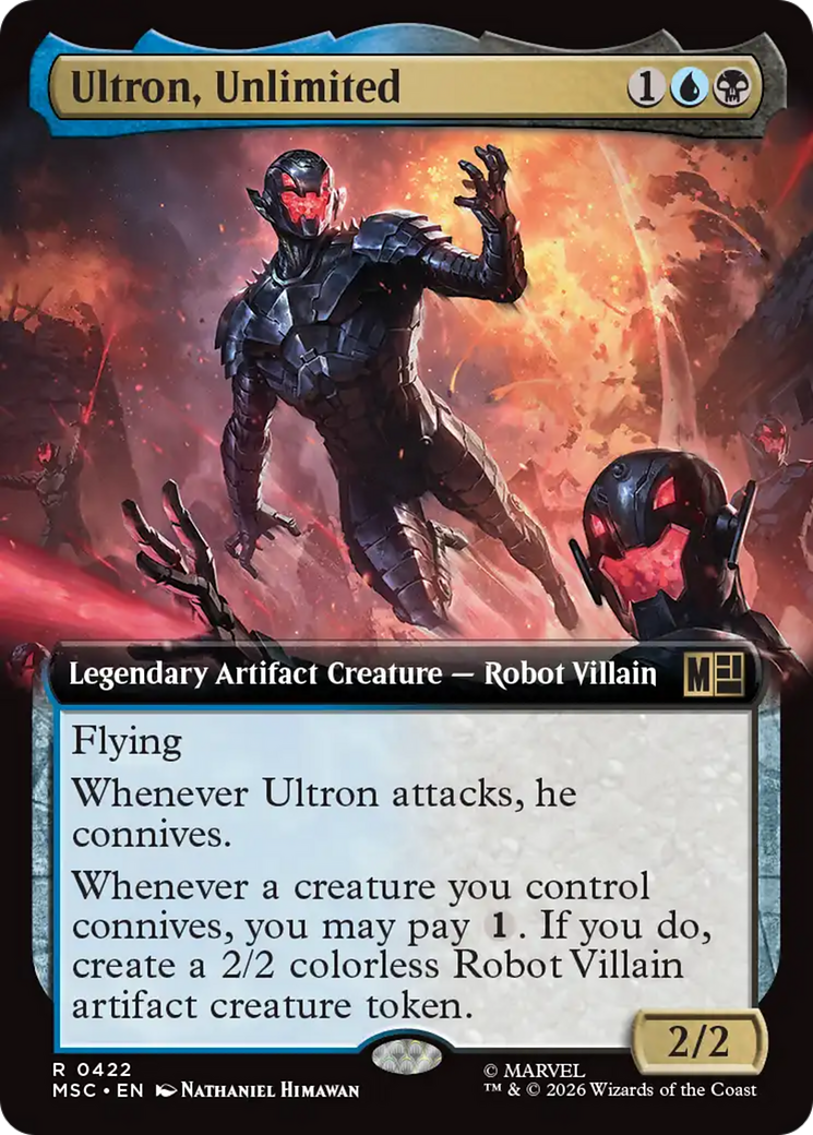 Ultron, Unlimited (Extended Art) [Marvel Super Heroes Commander] | Exor Games Bridgewater
