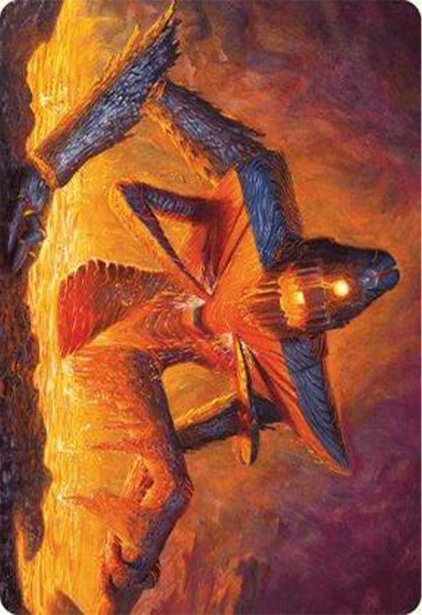 Molten Gatekeeper Art Card [Modern Horizons 3 Art Series] | Exor Games Bridgewater