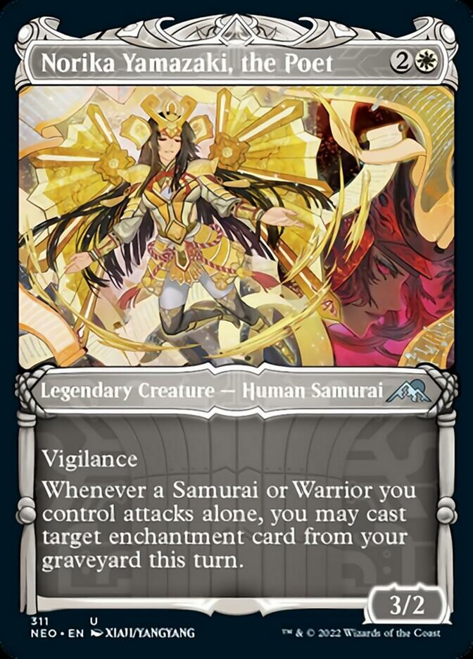 Norika Yamazaki, the Poet (Showcase Samurai) [Kamigawa: Neon Dynasty] | Exor Games Bridgewater