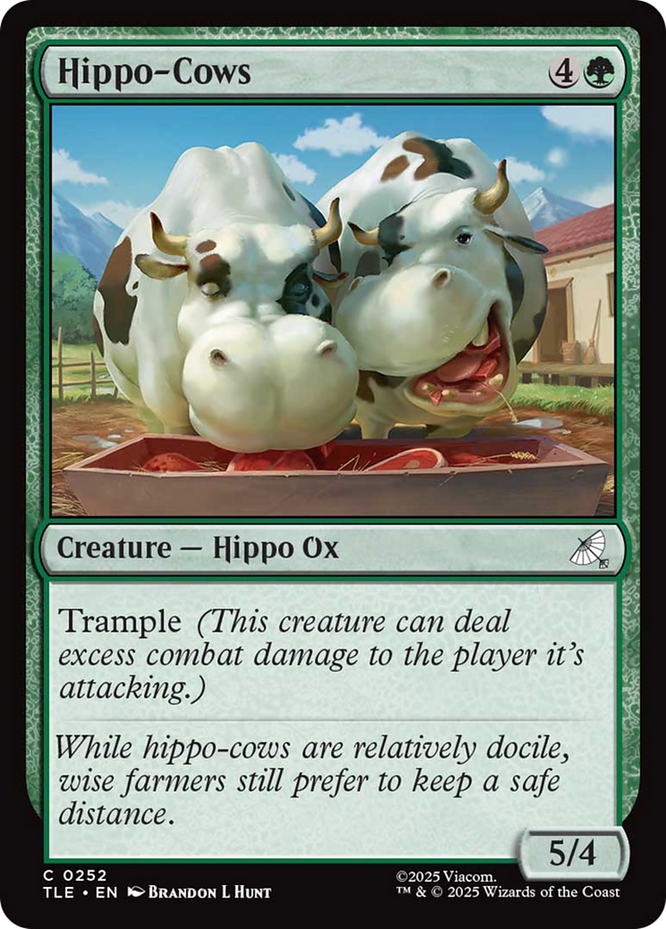 Hippo-Cows [Avatar: The Last Airbender: Eternal-Legal] | Exor Games Bridgewater