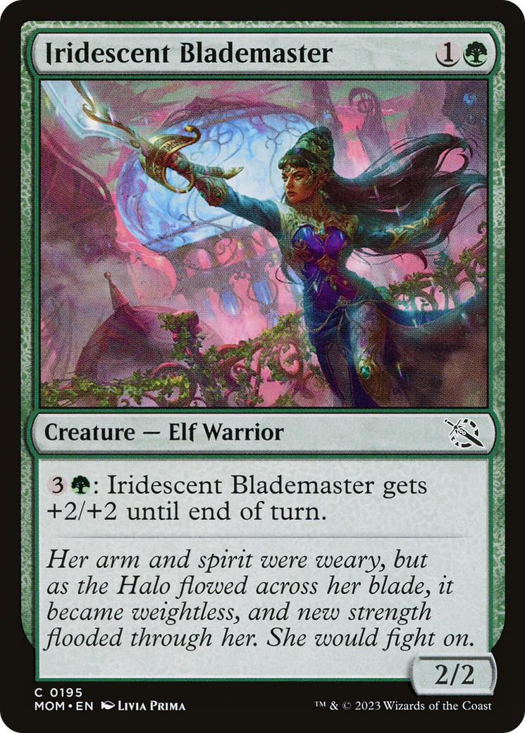 Iridescent Blademaster [March of the Machine] | Exor Games Bridgewater