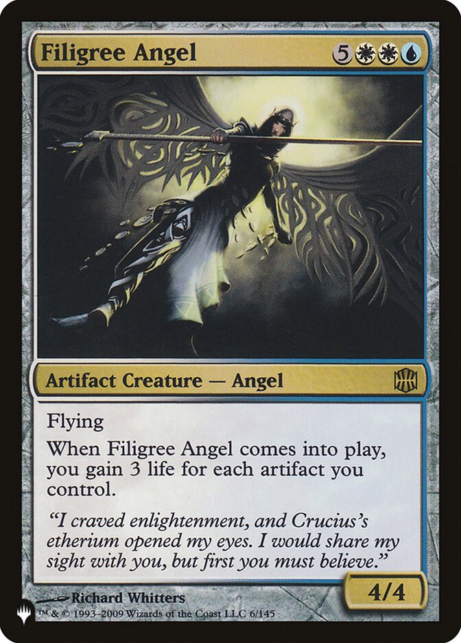 Filigree Angel [The List] | Exor Games Bridgewater