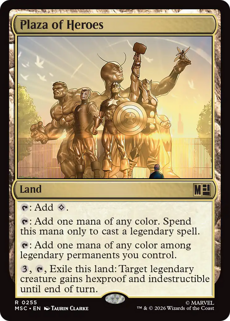 Plaza of Heroes [Marvel Super Heroes Commander] | Exor Games Bridgewater