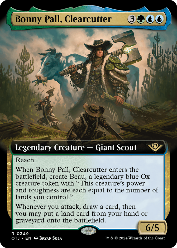 Bonny Pall, Clearcutter (Extended Art) [Outlaws of Thunder Junction] | Exor Games Bridgewater