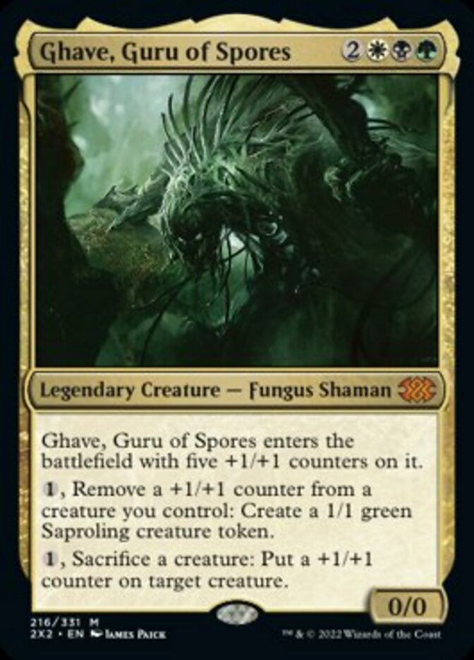 Ghave, Guru of Spores [Double Masters 2022] | Exor Games Bridgewater