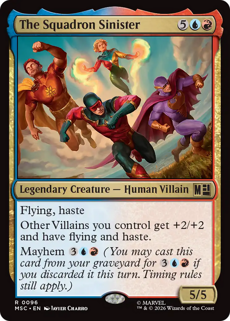 The Squadron Sinister [Marvel Super Heroes Commander] | Exor Games Bridgewater