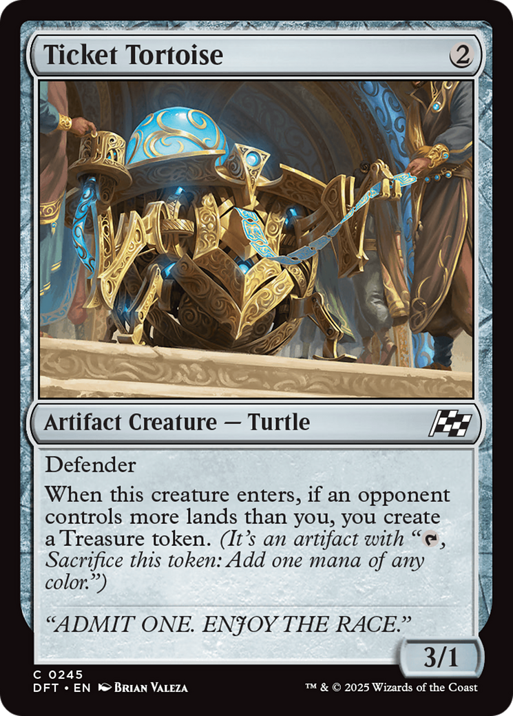 Ticket Tortoise [Aetherdrift] | Exor Games Bridgewater