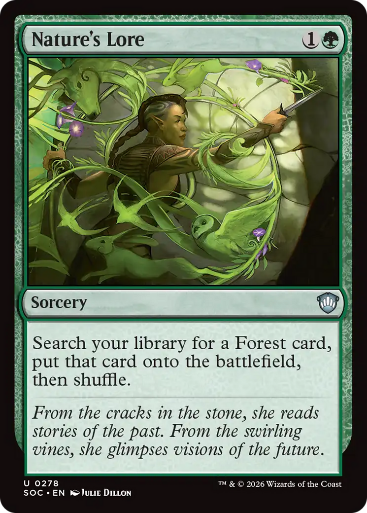 Nature's Lore [Secrets of Strixhaven Commander] | Exor Games Bridgewater