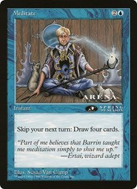 Meditate (Oversized) [Oversize Cards] | Exor Games Bridgewater