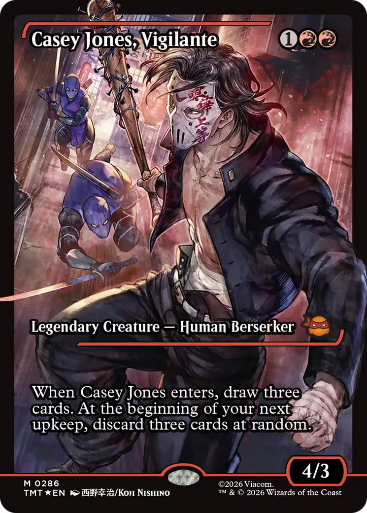 Casey Jones, Vigilante (0286) (Showcase) [Teenage Mutant Ninja Turtles] | Exor Games Bridgewater