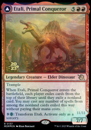 Etali, Primal Conqueror // Etali, Primal Sickness [March of the Machine Prerelease Promos] | Exor Games Bridgewater