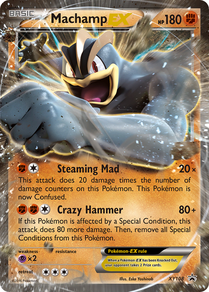 Machamp EX (XY108) [XY: Black Star Promos] | Exor Games Bridgewater