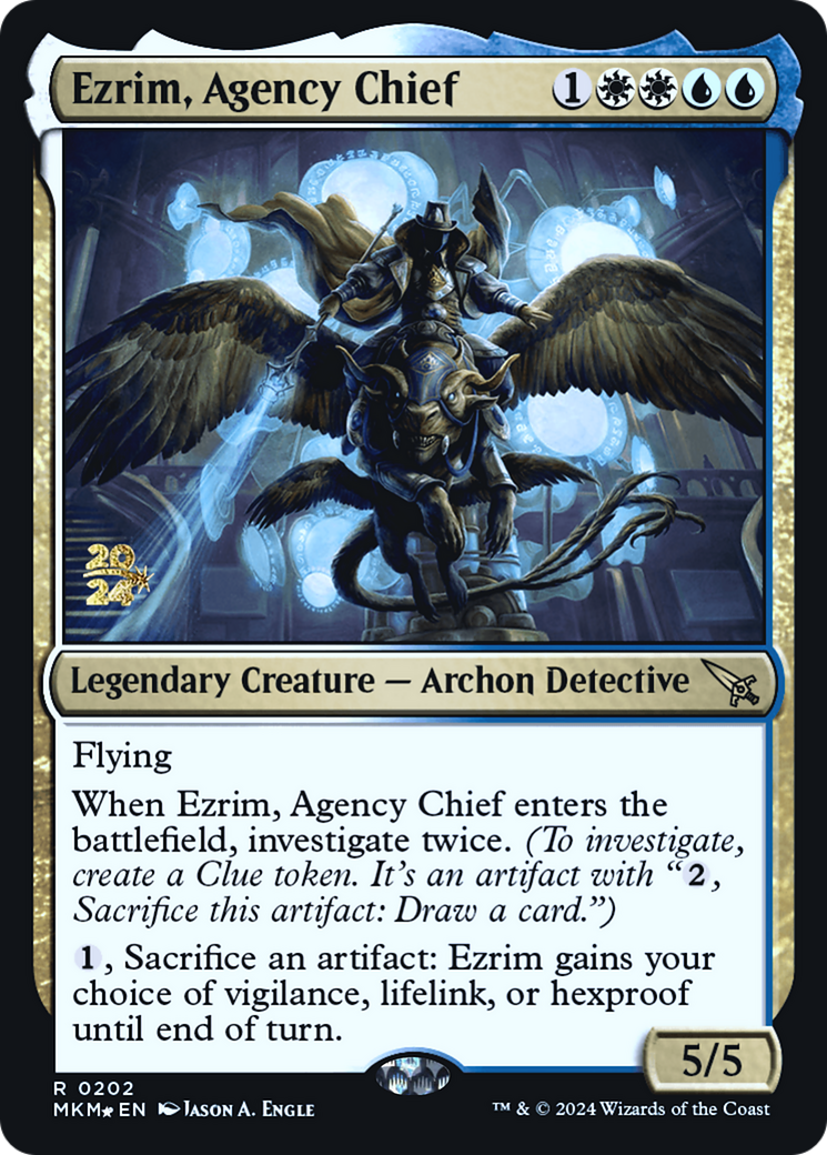 Ezrim, Agency Chief [Murders at Karlov Manor Prerelease Promos] | Exor Games Bridgewater