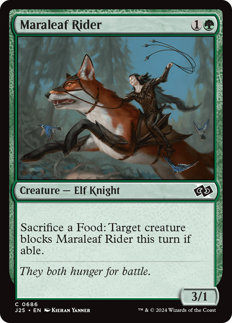 Maraleaf Rider [Foundations Jumpstart] | Exor Games Bridgewater