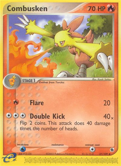 Combusken (27/109) [EX: Ruby & Sapphire] | Exor Games Bridgewater