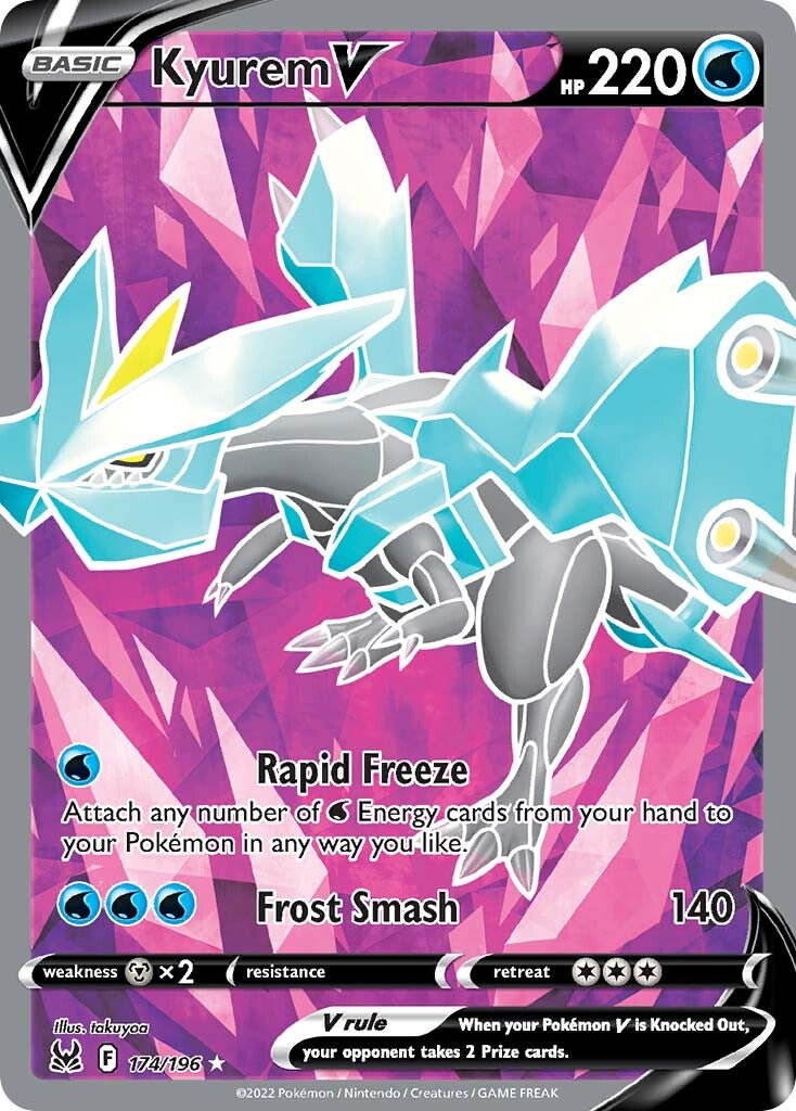 Kyurem V (174/196) [Sword & Shield: Lost Origin] | Exor Games Bridgewater