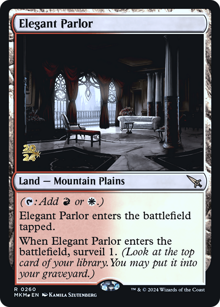 Elegant Parlor [Murders at Karlov Manor Prerelease Promos] | Exor Games Bridgewater