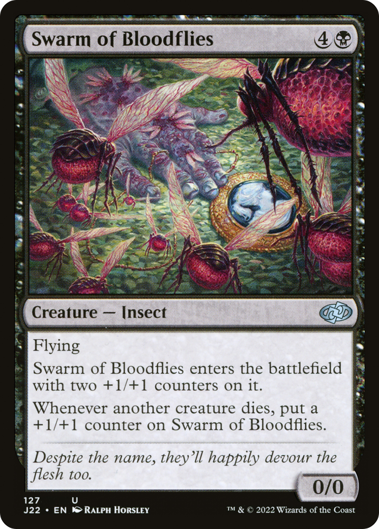 Swarm of Bloodflies [Jumpstart 2022] | Exor Games Bridgewater