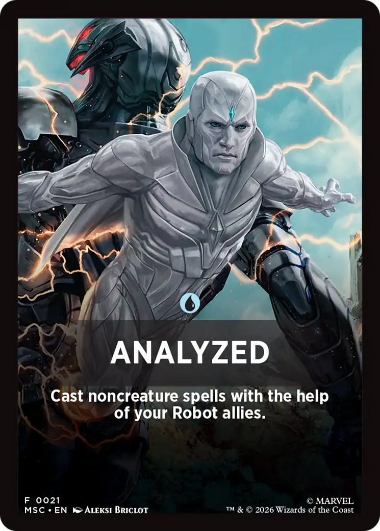 Analyzed Theme Card [Marvel Super Heroes Commander] | Exor Games Bridgewater
